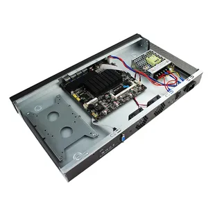 19 pulgadas 1U rack Servidor de computadora j4125 J5025ES Atom N2600 4Lan 2500m i225v3 Firewall Server Rack 1u Linux Mini Server rack 1u - Product Image 5