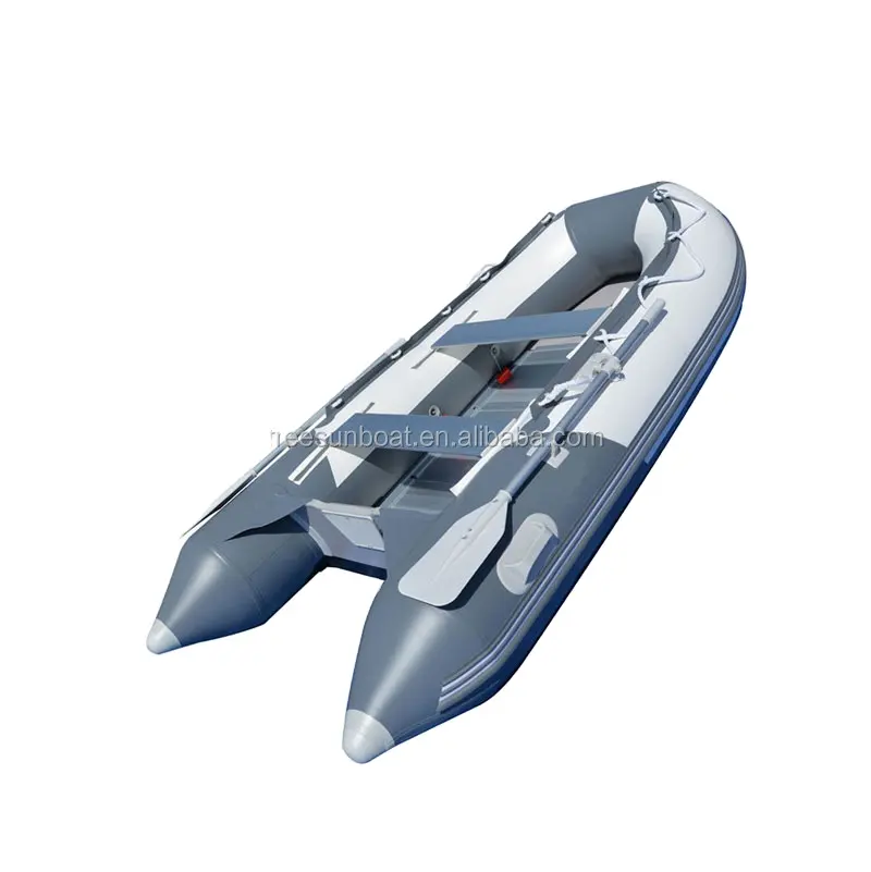10ft Tender CE Inflatable Fishing Boat Dinghy Hypalon PVC Pontoon Boat For Rowing