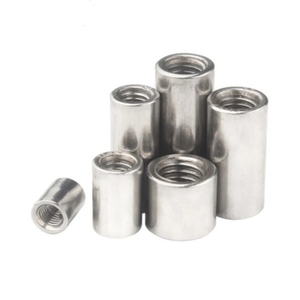 Lead Screw Connection Nut <strong>Coupling</strong> Nuts <strong>M3</strong> M4 M5 M6 M8 Extend Long Round <strong>Coupling</strong> Nut 304 Stainless Steel - Product Image 1
