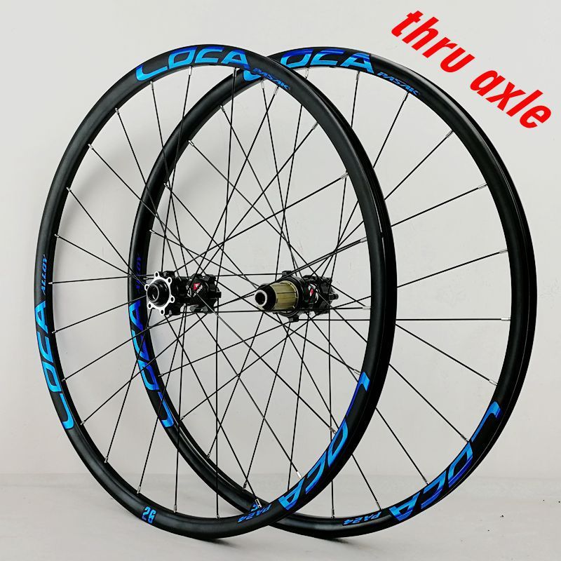 Moyeu noir bleu