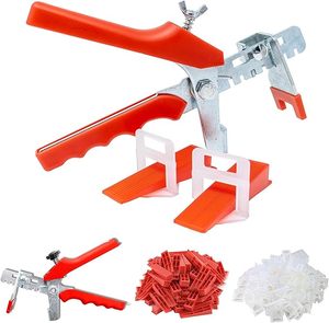 Çini klipler döşeme aksesuarları fayans seviye sistemi çini tesviye açı Fixter kama alıcılar kurulum için akülü araçları - Product Image 2