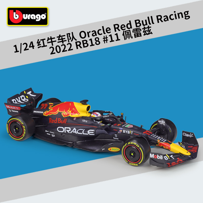 #28026 red bull carreras rb18#Temporada 11 Perez 2022