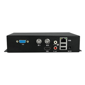 1 Channel <strong>RCA</strong> Audio BNC Analog Video <strong>to</strong> RJ45 Ethernet Converter Encoder Support AHD CVI TVI CVBS Camera HDMI <strong>VGA</strong> <strong>Output</strong>