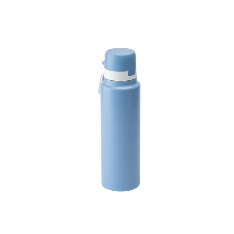 Botella con filtro purificador de prensa con Autolimpieza inteligente con filtro en el interior para deportes al aire libre