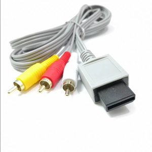 สายชาร์จอะแดปเตอร์สายสัญญาณวิดีโอและเสียง1.8 3 RCA สำหรับเครื่องนินเทนโด Wiis คอนโซลสายคอมโพเนนต์ - Product Image 3