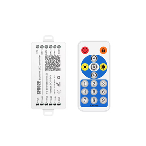 SP602E APP RF-Steuerung 4CH SPI BT Gruppierung Individueller digitaler LED-Streifen Adressierbarer Pixel-LED-Controller - Product Image 1