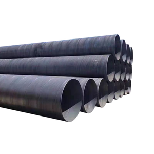 Laminados a Quente Dupla Face Arco Submerso Soldado Aço Carbono <span class=keywords><strong>Pipeline</strong></span> Spiral Seam para Tubos de Aço Soldados de Alta Qualidade