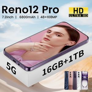 2024 orijinal 7.3 inç Face 12 Pro 16GB + 1TB 5g Smartphone AMOLED ekran Android 13.0 telefon Smartphone ile yüz kilidini - Product Image 5