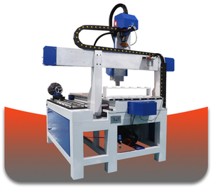 彫刻機CNCマシン600 * 900mmオープンソースリードCNC LINTCNCウッドルーター4個ステッパモーター付き - Product Image 6