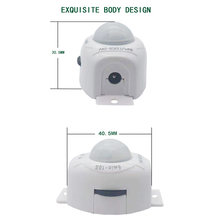 DC5V-12V Mini PIR Motion Sensor Switch for LED Lighting 2835 Led Strip Led Bar