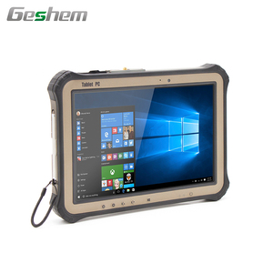 Tableta resistente industrial Win7 Win10 Linux de 10 pulgadas con lápiz capacitivo Stylus correa de mano correa de hombro - Product Image 2