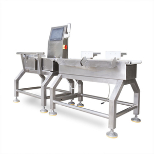 Pesatrice Online completamente automatica ad alta precisione per controllo dell'hardware alimentare con componenti di base PLC per pesatura dinamica