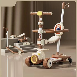 <strong>5</strong> in <strong>1</strong> Children's <strong>Scooter</strong> Child <strong>Scooter</strong> with Protection <strong>Scooter</strong> Bike Child Good Quality - Product Image 1