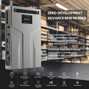 IOT-Enabled UHF RFID Ethernet Android Reader 860-960MHz Frequency RS232 485 WG26/34 4G GPS <strong>WIFI</strong> <strong>Outputs</strong> for Readers Relay <strong>Output</strong> - Product Image 2