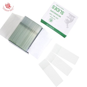 7105 portaobjetos de microscopio 50 piezas de vidrio transparente 25,4 Mm * 76,2 Mm lados individuales glaseado portaobjetos de microscopio de alta definición - Product Image 6