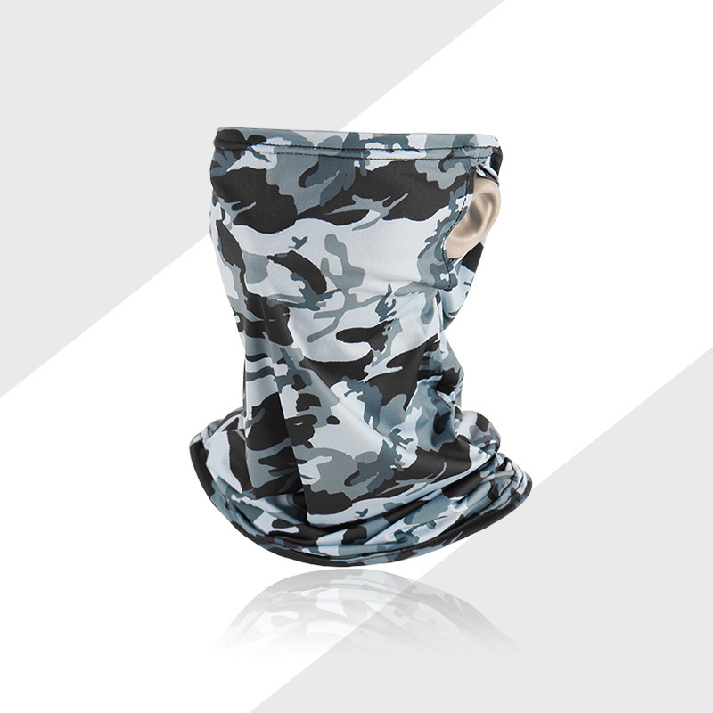 Boucle d'oreille camouflage style C