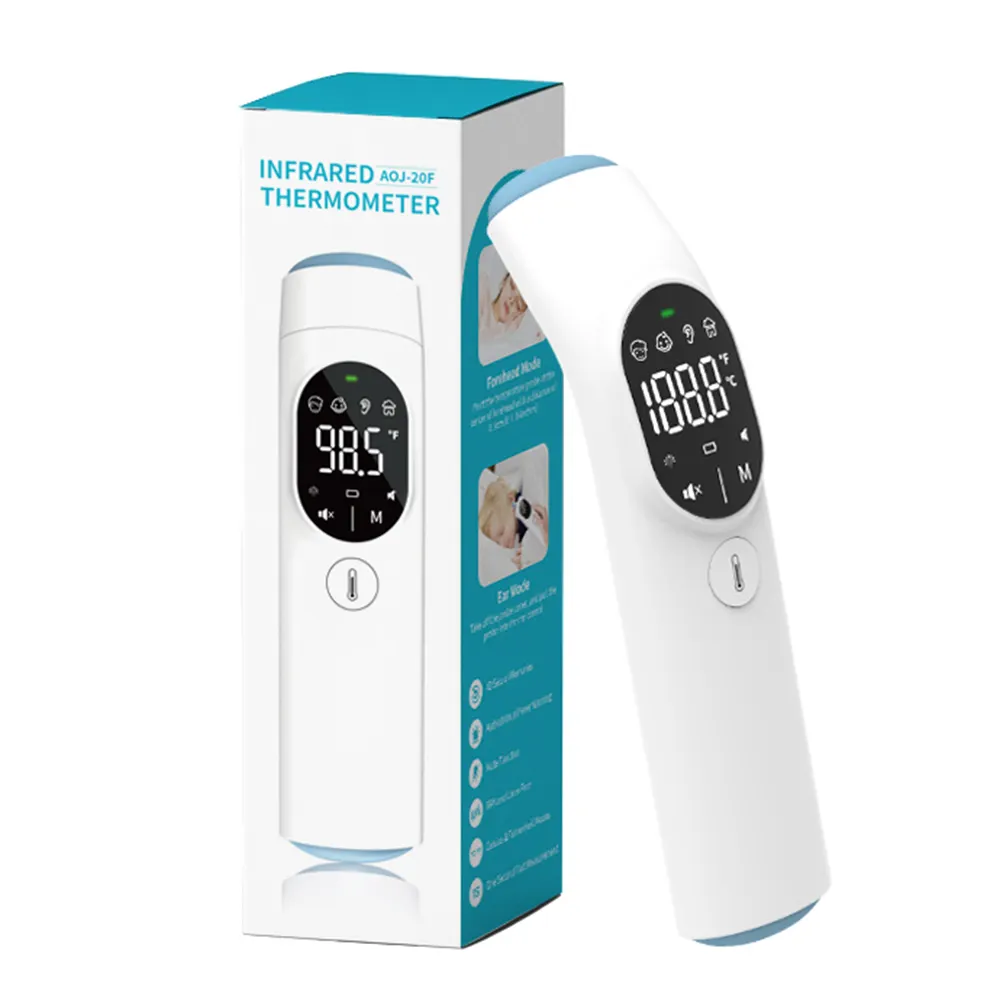 Ce Goedgekeurde Medische Thermometer Digitale Contactloze Huishoudelijke Hoofd Voorhoofd Thermometer Oor Infrarood Baby Thermometer