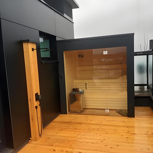 High-Quality Square Sauna Room With Wooden <strong>Structure</strong> and Smart Air Circulation <strong>System</strong> - Product Image 3