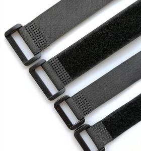 Factory Cusotom Adjustable Nylon Soft Fabric Strap Hook and Loop Customizable Factory Logo and Various Colors <strong>Velcroes</strong>