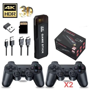 X2 artı oyun konsolu GD10 Pro 4K 3D HD Retro Video kablosuz denetleyici TV 50 emülatörü PS1/N64/DC FC GB oyun formatlarını destekler - Product Image 6