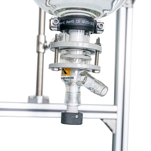 Tek katmanlı cam ile aikarıştırma ekipmanları uzun borosilikat cam fiş akış reaktörü tasarım reaksiyon su ısıtıcısı 3.3 200 - Product Image 3