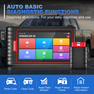EE. UU. Almacén EN LA UE Kingbolen S6 Máquina de escáner de vehículos Herramienta de diagnóstico Obd2 Sistema completo Lector de código automático Pk Thinkscan Max - Product Image 4