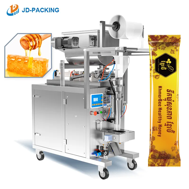 10-100ML automática deterg lodo mel líquido máquinas de embalagem sachê máquina de embalagem de pasta de enchimento máquina de embalagem para mel
