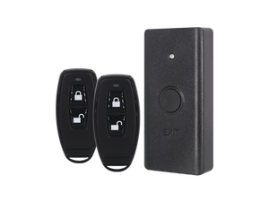 Kein Stanzen kabelloses oberflächen montiertes elektrisches Riegels chloss mit 2 * AA-Batterie-Fernbedienungsschloss-Zugangs kontroll system - Product Image 6