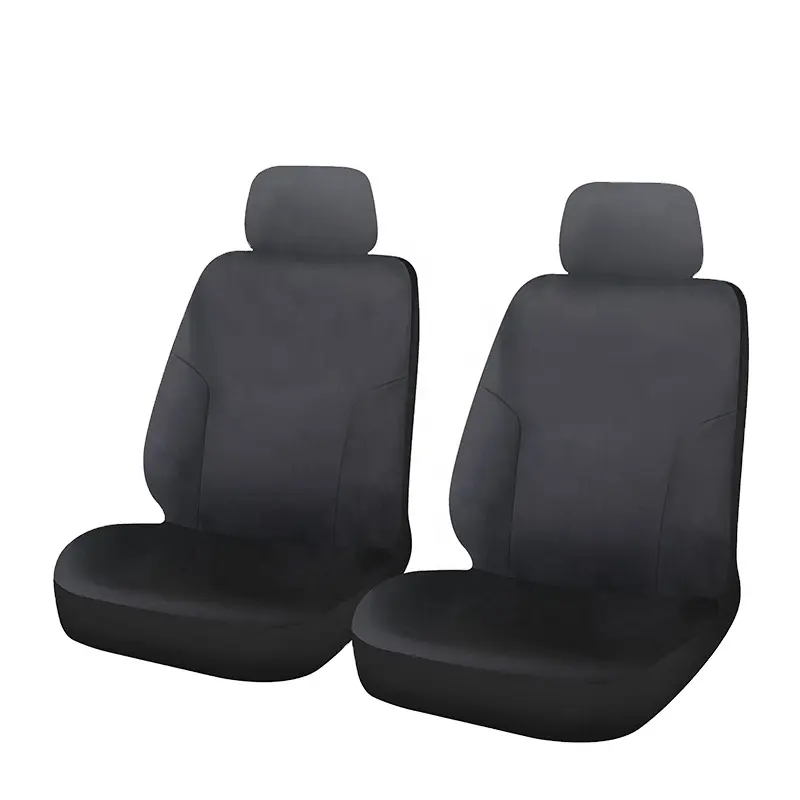 Funda de lona Universal para asiento de coche, cubierta de 2 asientos delanteros, duradera y personalizada