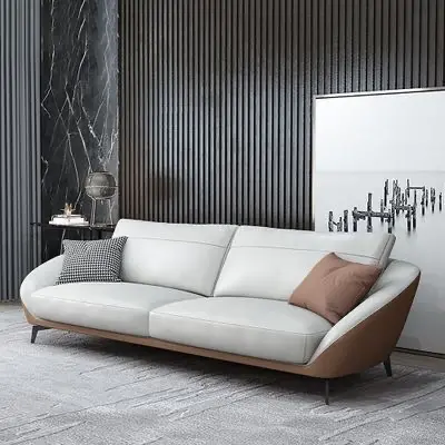 Designs modernes canapé 3 places en cuir vert velours métal ensemble de meubles de maison canapé de salon sectionnel