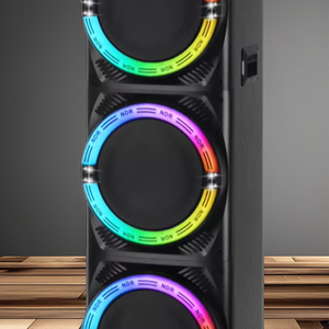 NDR3270 Professional Audio <strong>Speaker</strong> 12inch*3 Stereo Sound with Double Wireless Microphone Battery Powered for <strong>Computer</strong> <strong>Use</strong> - Product Image 2