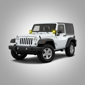 חדש 2.2 אינץ 'הוביל ענבר נהיגה אורות <span class=keywords><strong>12v</strong></span> רכב אביזרי רכב לרכב עם צבע צהוב 6500k