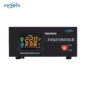 Estabilizador de voltaje tipo relé Regulador de voltaje electrónico TM 1500VA 1.5VA Regulador de voltaje automático Salida monofásica 220V