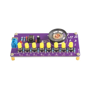 NE555 elektronik DIY piyano kiti 8th sipariş notları eğlenceli lehimleme uygulama devre CKD kitleri ve parçaları - Product Image 3