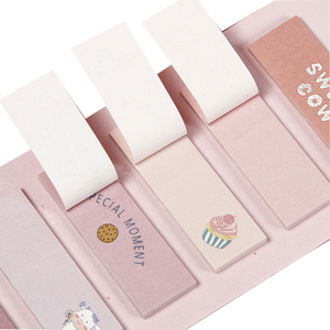 定制多色个性化可爱双规格记事本记事本便签 - Product Image 4