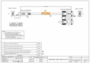 USB 3.1C to USB <strong>C</strong> Dual Screw Locking USB 3.2 Gen 2 Type-<strong>C</strong> Data Power Cable Panel <strong>Mount</strong> for Realsence <strong>CCD</strong> Camera DP-Alt Mode Hub - Product Image 5