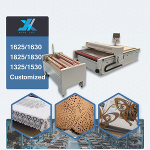 JX 1625 Co2-Laser-Schneidemaschine für Stoffschnitt mit CCD automatisches Be- und Entladen 1625