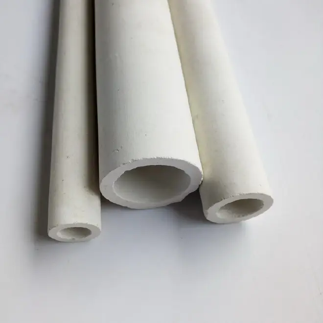 Tubo isolante in ceramica di allumina industriale AL2O3 95 99 tubi ceramici isolanti in allumina