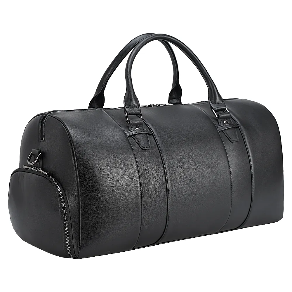 Bolsa de viagem estilo japonês, bolsa de viagem masculina feita em couro legítimo, estilo japonês, para uso externo