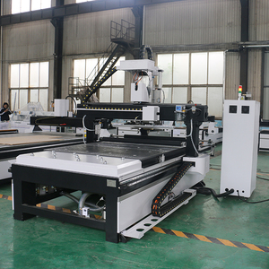 Enrutador de madera CNC para carpintería de cuero personalizado China CNC 2030 enrutador CNC ATC lineal con cuchillo oscilante - Product Image 5