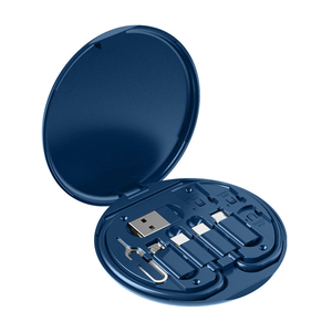多功能数据线存储盒套装快速充电Type-C Usb电缆5合1多端口Usb C充电和数据线套件 - Product Image 2
