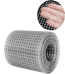 1/<strong>2x1</strong>/2&quot; Stainless Steel Welded Mesh Hardware Cloth Galvanized Square <strong>Wire</strong> Mesh Roll for Rabbit Cage - Product Image 1