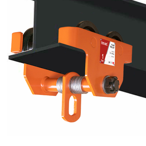 GCT-Bタイプ0.5T-20T手動トロリーハンドプルトラックローラートロリー手動プレーントロリー - Product Image 2