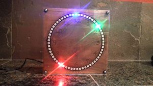 WS2812 Adressierbare 5050 RGB Digital LED Wandring uhr NeoLED Pixel 60 Ring LED für Arduino ESP Project