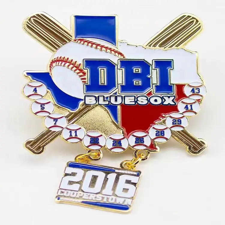 KunShan Splendidcraft Manufacturer factory for personalized soft enamel trading pins baseball pins custom