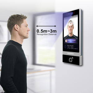 Sistema de acceso de reconocimiento facial para puerta, Sensor de temperatura con lector de código QR, TCP/IP, WIFI, Ai - Product Image 6