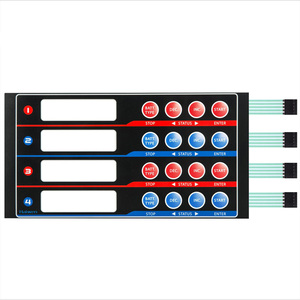 Interruttore a membrana impermeabile a pulsante personalizzato con LED - Product Image 6