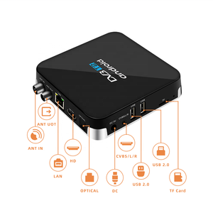 组合全高清4k超输出安卓电视盒2gb DVB T2调制器组合安卓电视盒机顶盒 - Product Image 3