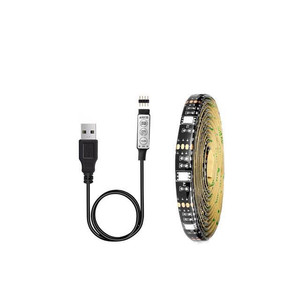 5V <strong>1M</strong> 2M 3Meter 5M Nonwaterproof RGB 5050SMD <strong>Led</strong> Strip Can Change Color for TV Background Lighting With USB IR Controller - Product Image 4