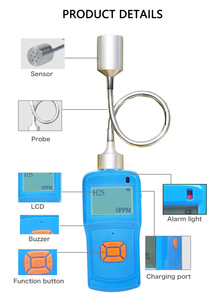 Analizador de concentración de oxígeno, Sensor de alarma de oxígeno con concentración de O2 - Product Image 6